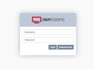 Login ISPConfig3